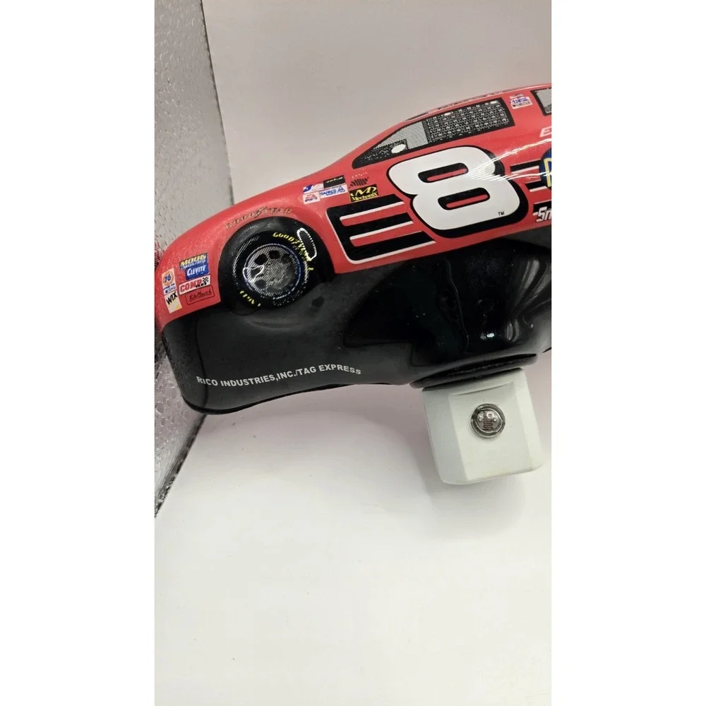 Dale Earnhardt Jr #8 NASCAR Race Car Night Light RICO Industries Works Vintage
